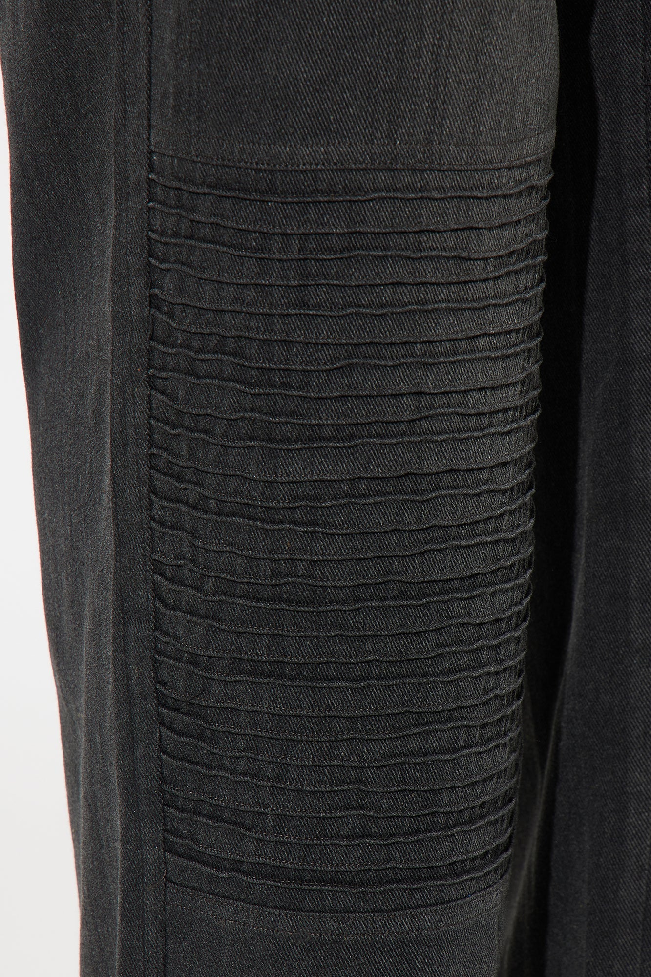 Race With Me Moto Straight Leg Pant - Black