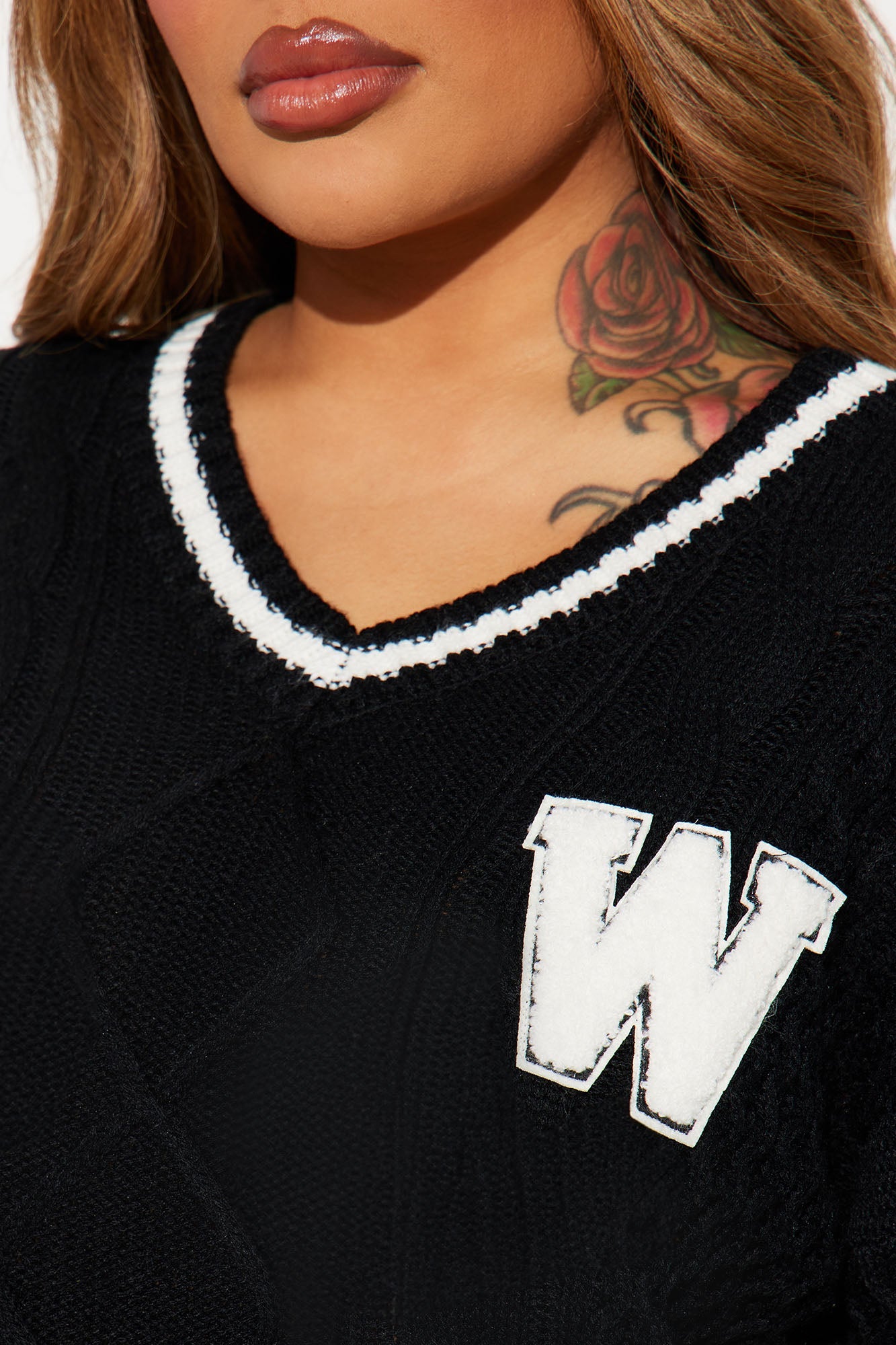 Winning Team Varsity Sweater - Black/combo