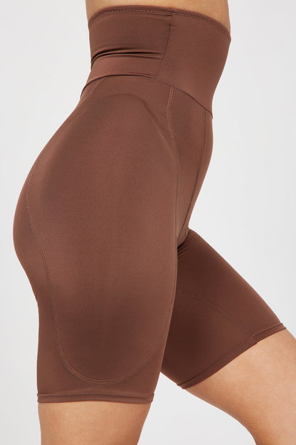 Looking Curvy Padded Hips Shapewear Short - Mocha