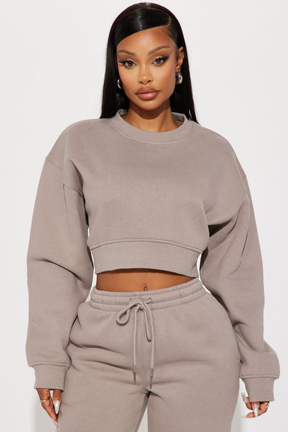 Make It Last Jogger Set - Stone
