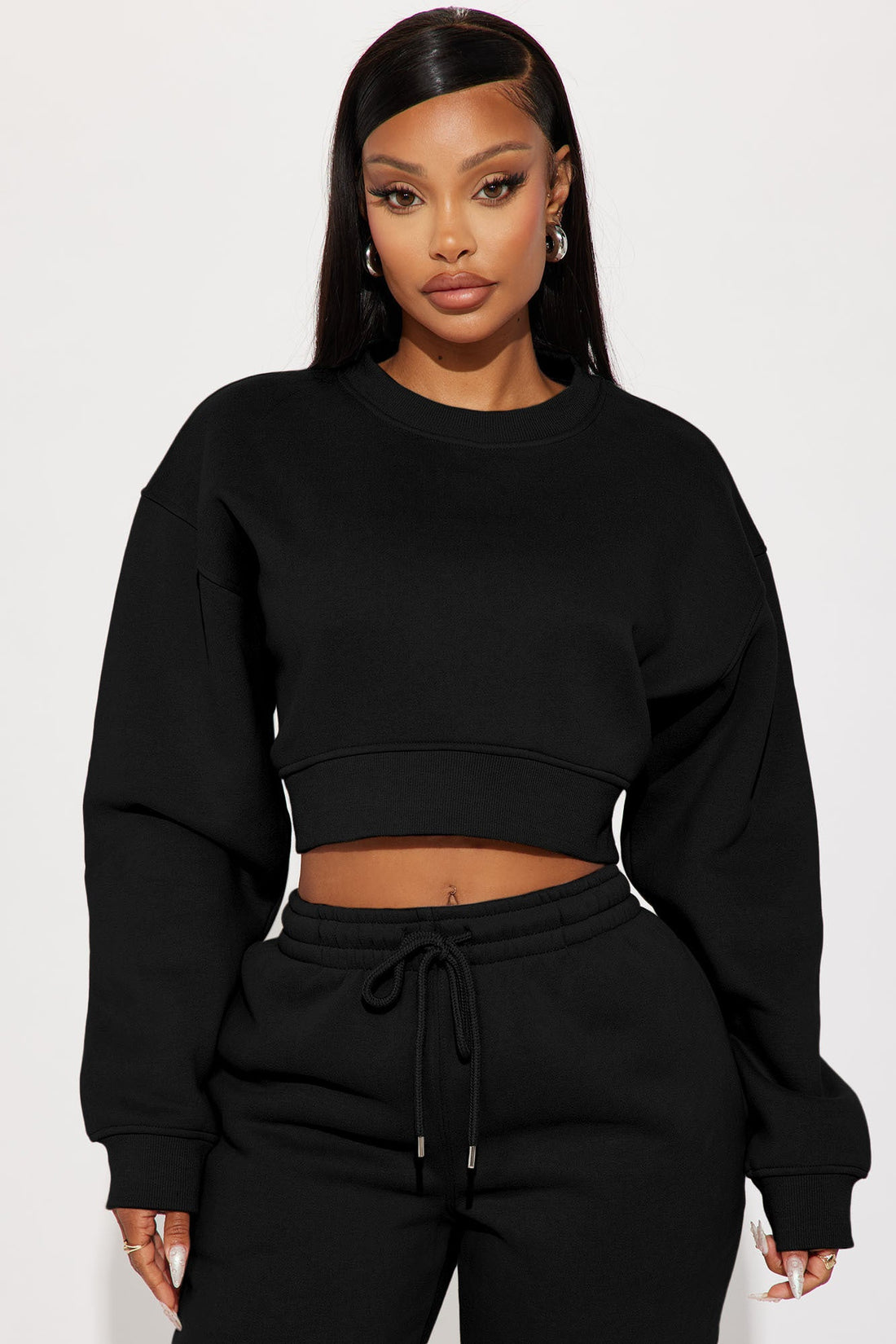 Make It Last Jogger Set - Black