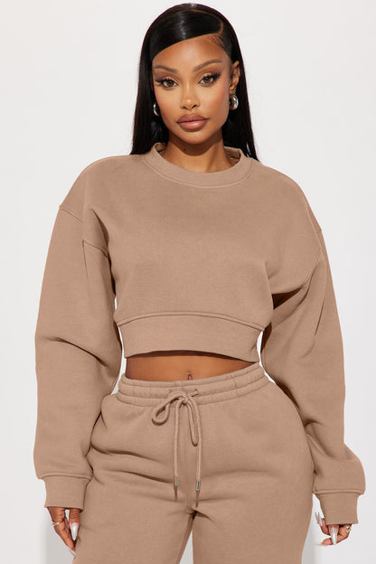 Make It Last Jogger Set - Mocha