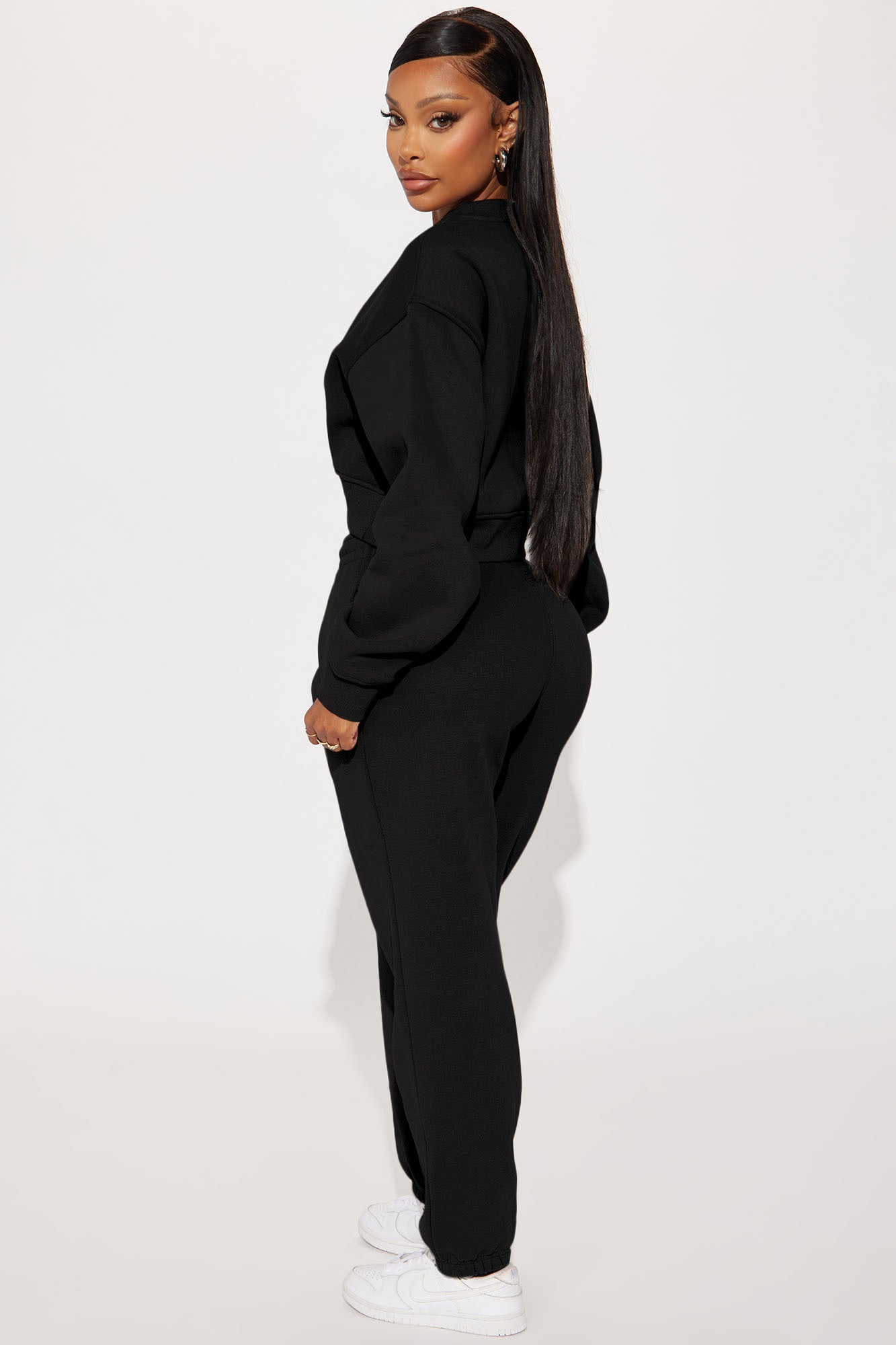 Make It Last Jogger Set - Black