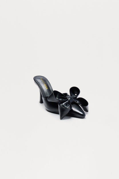 Shia Bow Pumps - Black