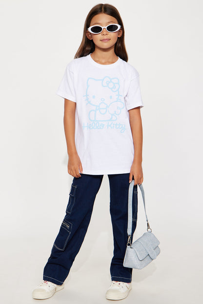 Mini Angelic Hello Kitty Short Sleeve Tee - White