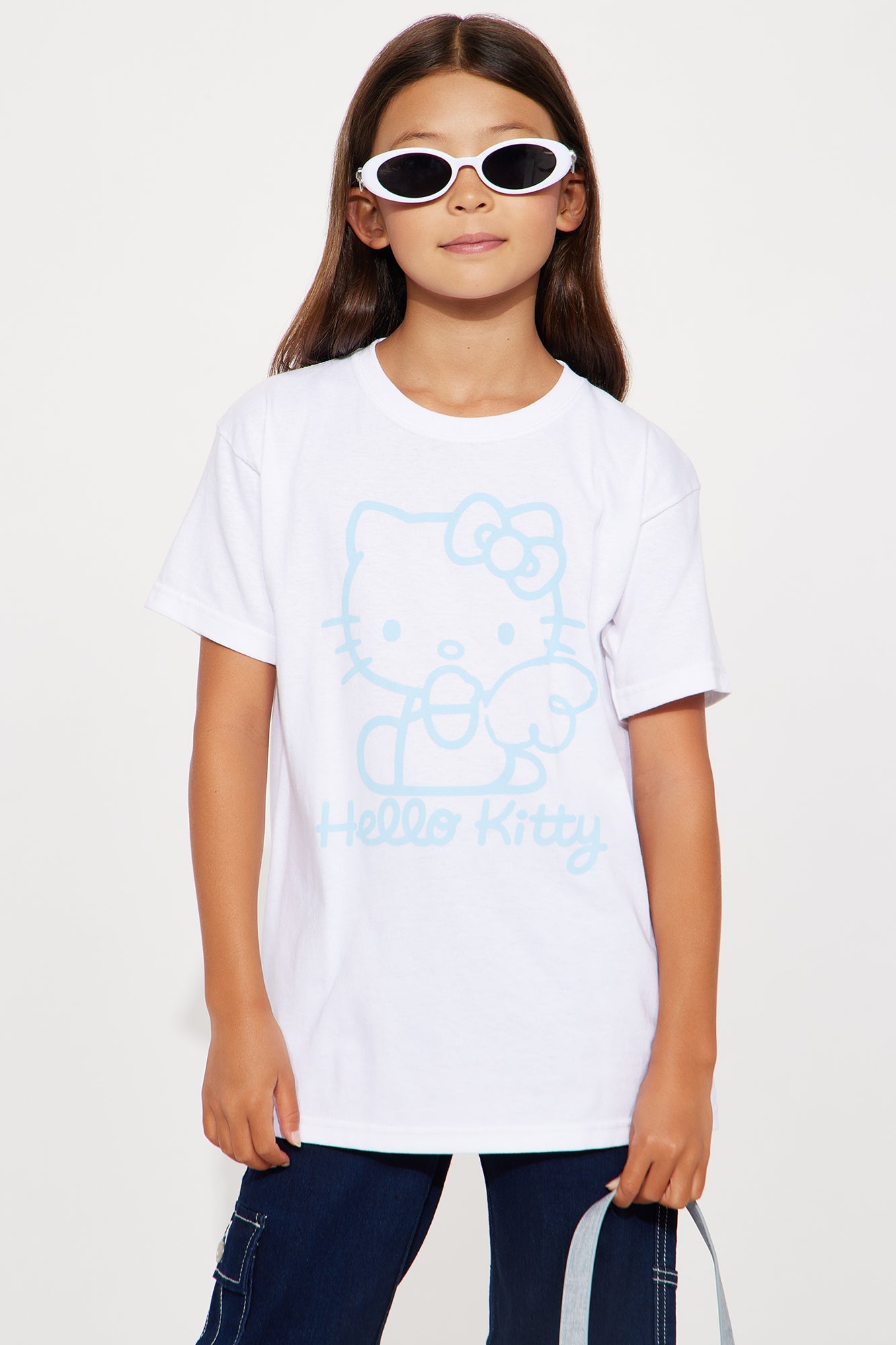 Mini Angelic Hello Kitty Short Sleeve Tee - White