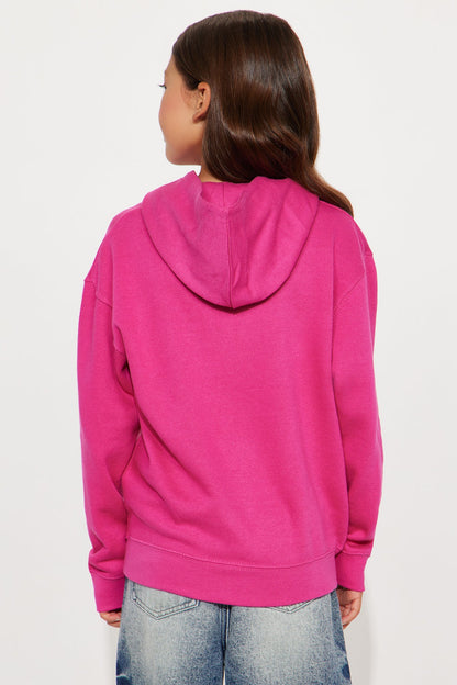 Mini Own Your Magic Hoodie - Hot Pink