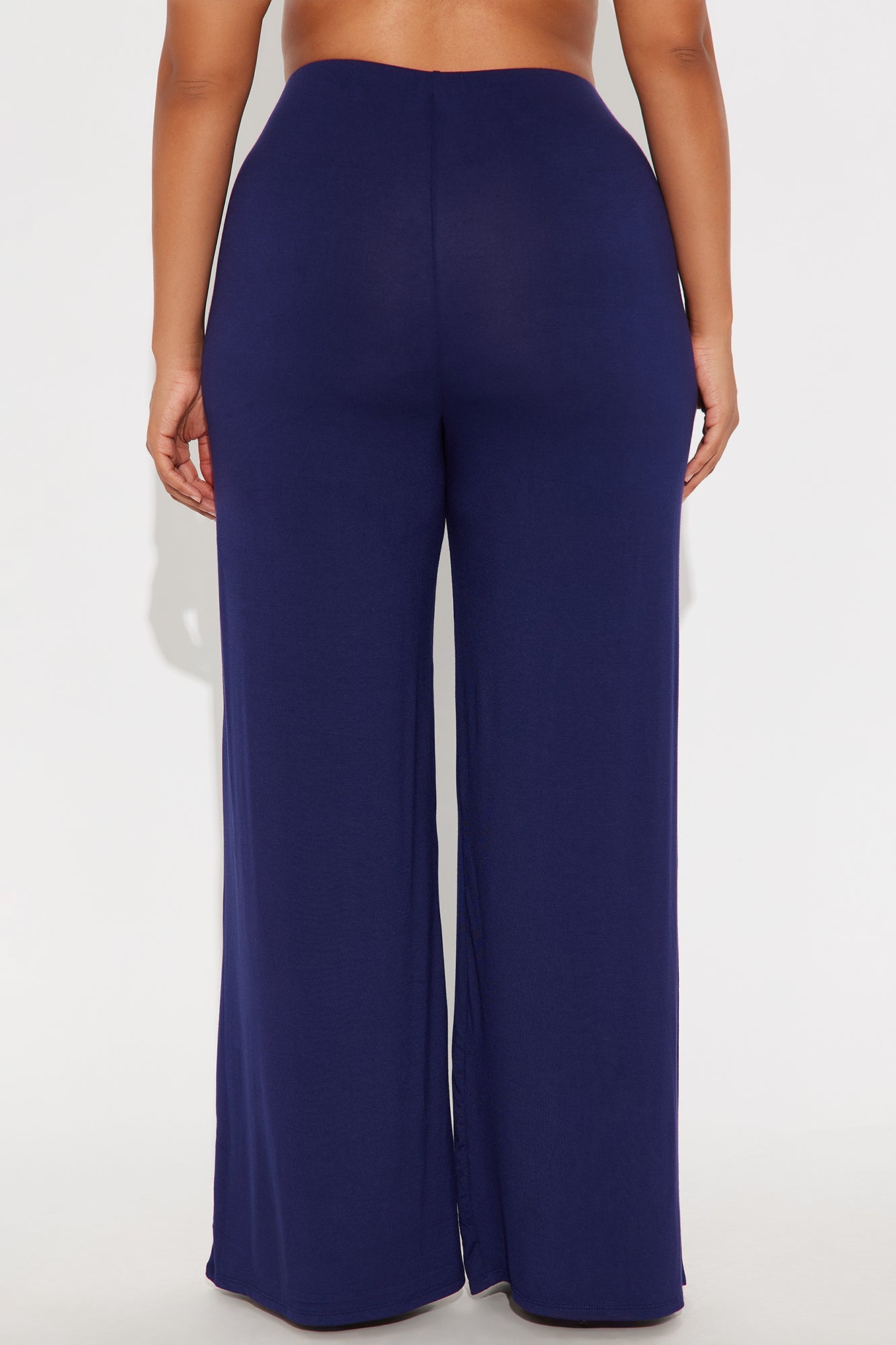 Samaria Easy Jersey Wide Leg Pant 32 - Navy