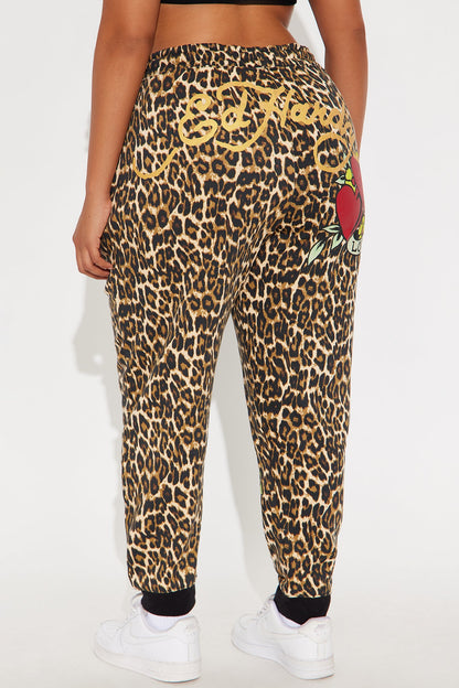 Ed Hardy Leopard Love Jogger - Leopard