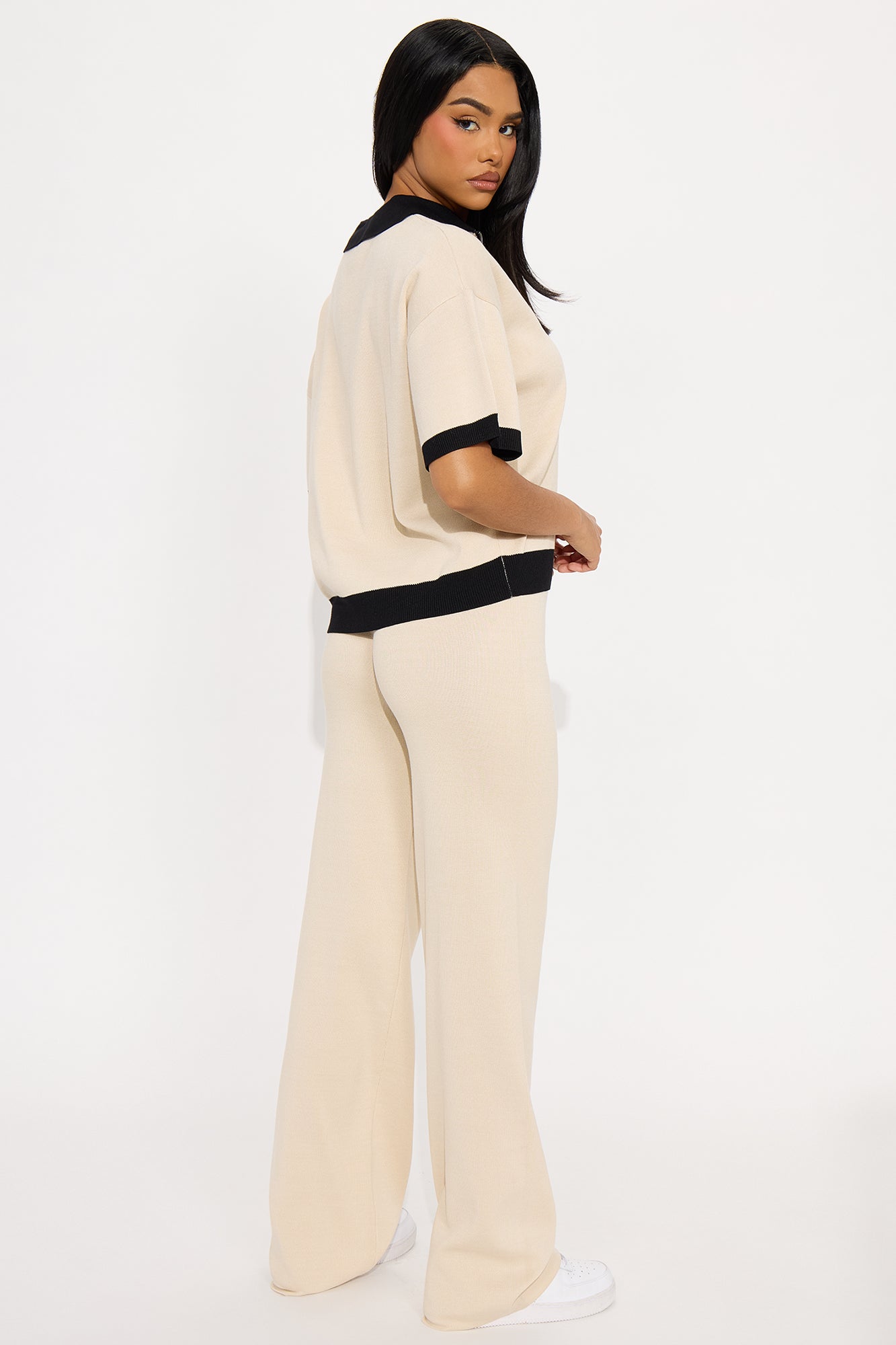 Amelia Sweater Pant Set - Taupe