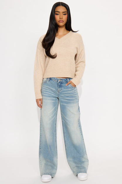 The Everyday Sweater - Taupe