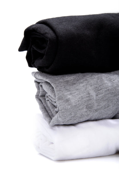 FN Essential Crew Tees 3 Pack - Black/combo
