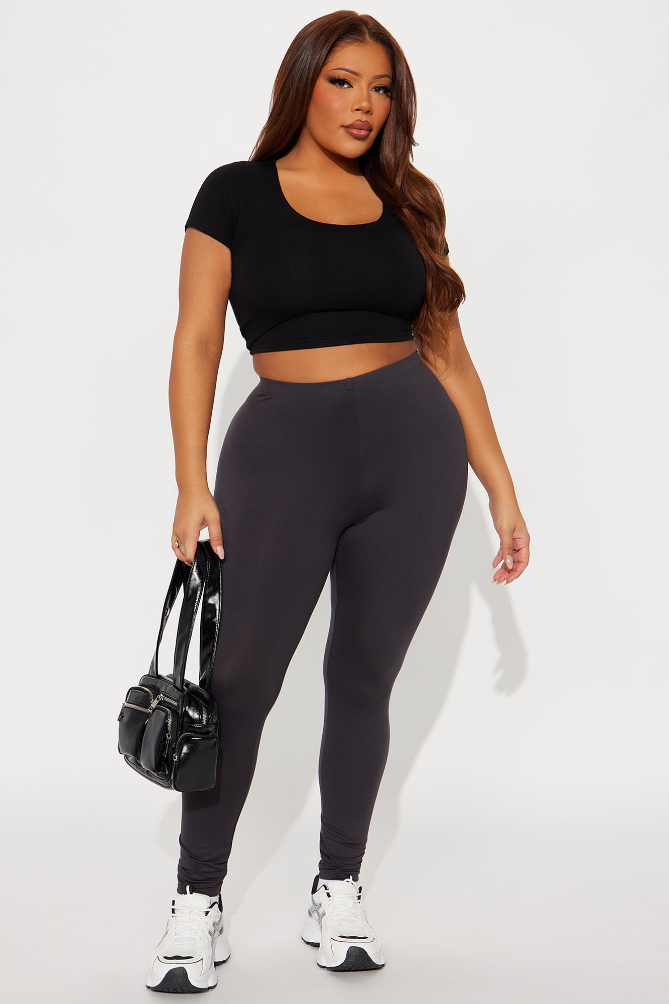 My Number One Leggings - Charcoal