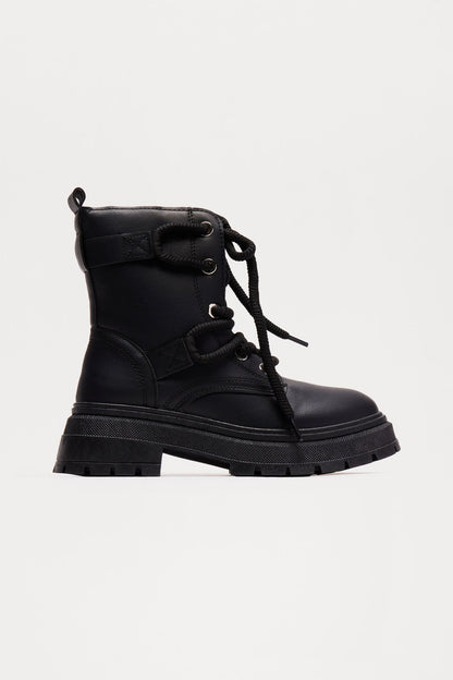 Canon Combat Boots - Black