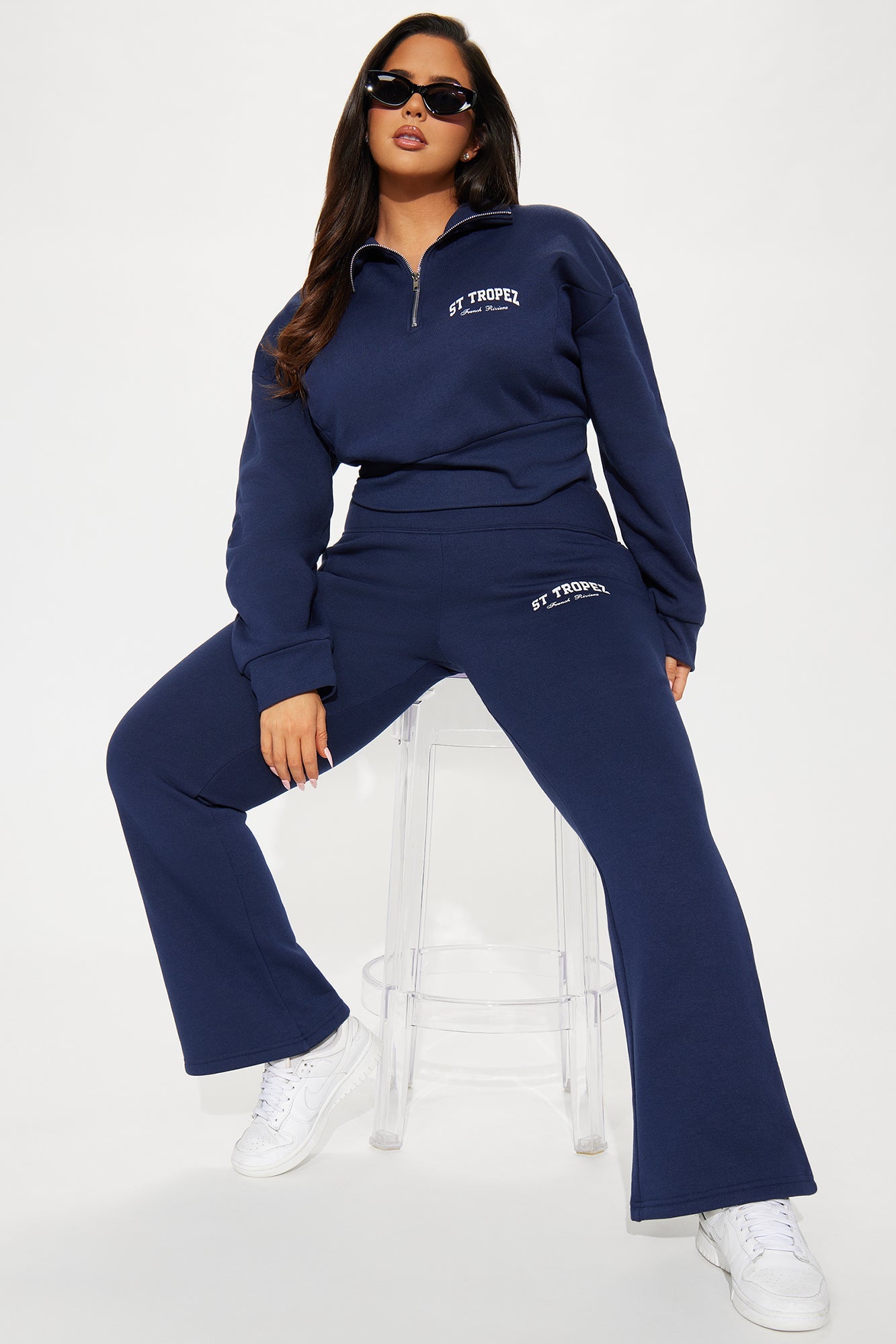 St. Tropez Flare Pant - Navy