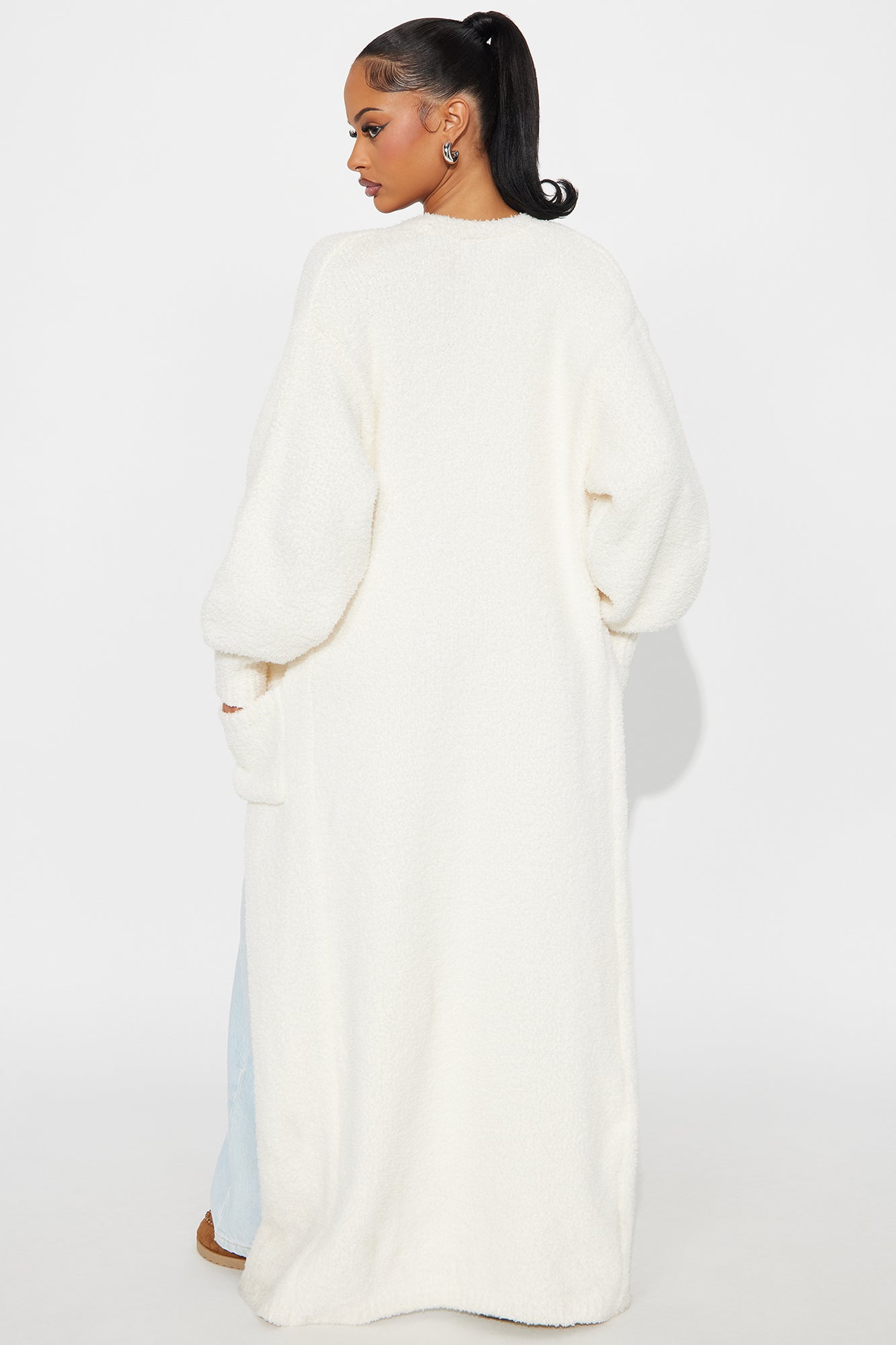 Living In It Cardigan - Ivory