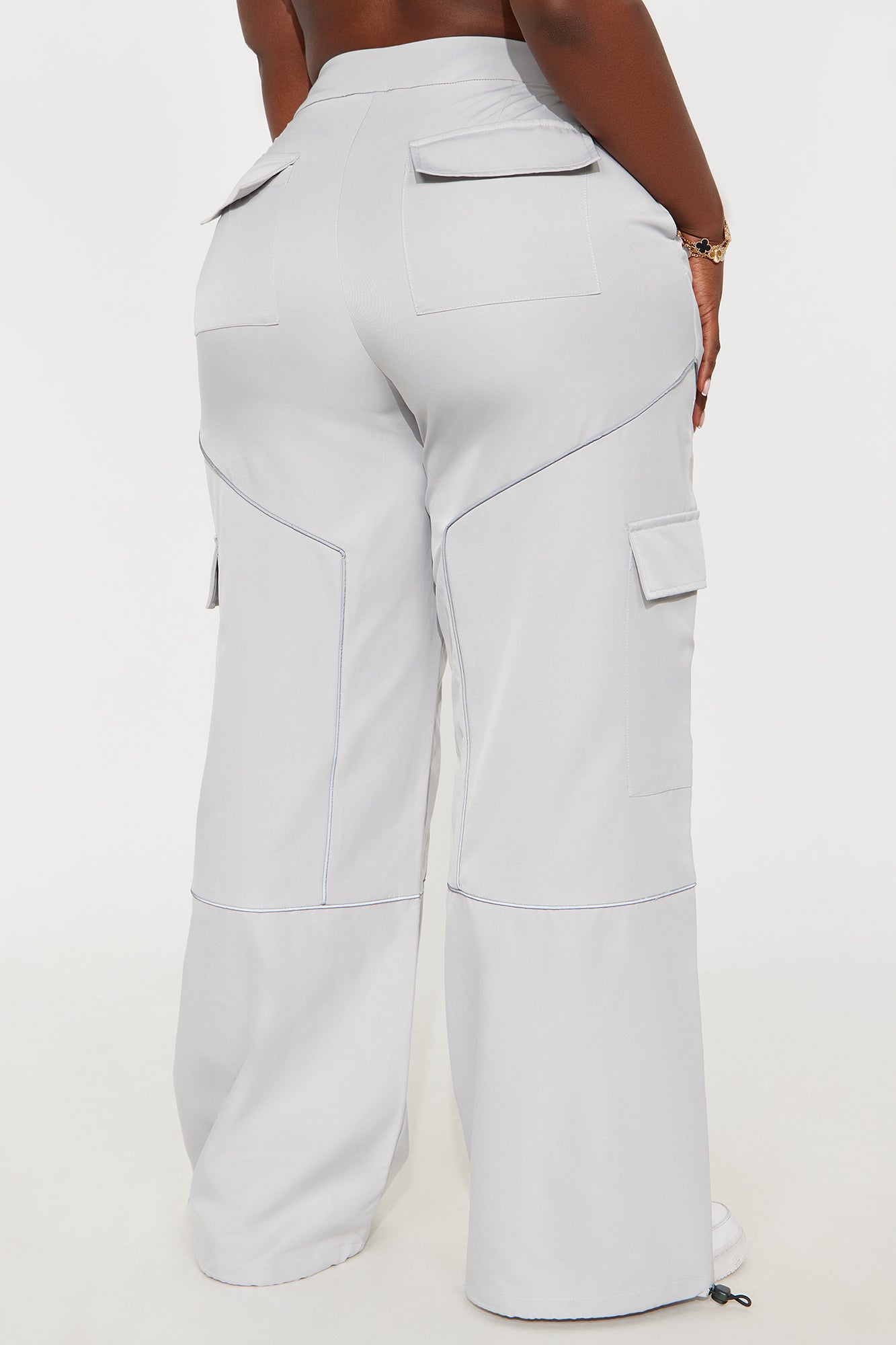 Run You Out Of Town Belted Cargo Pant 32 - Grey