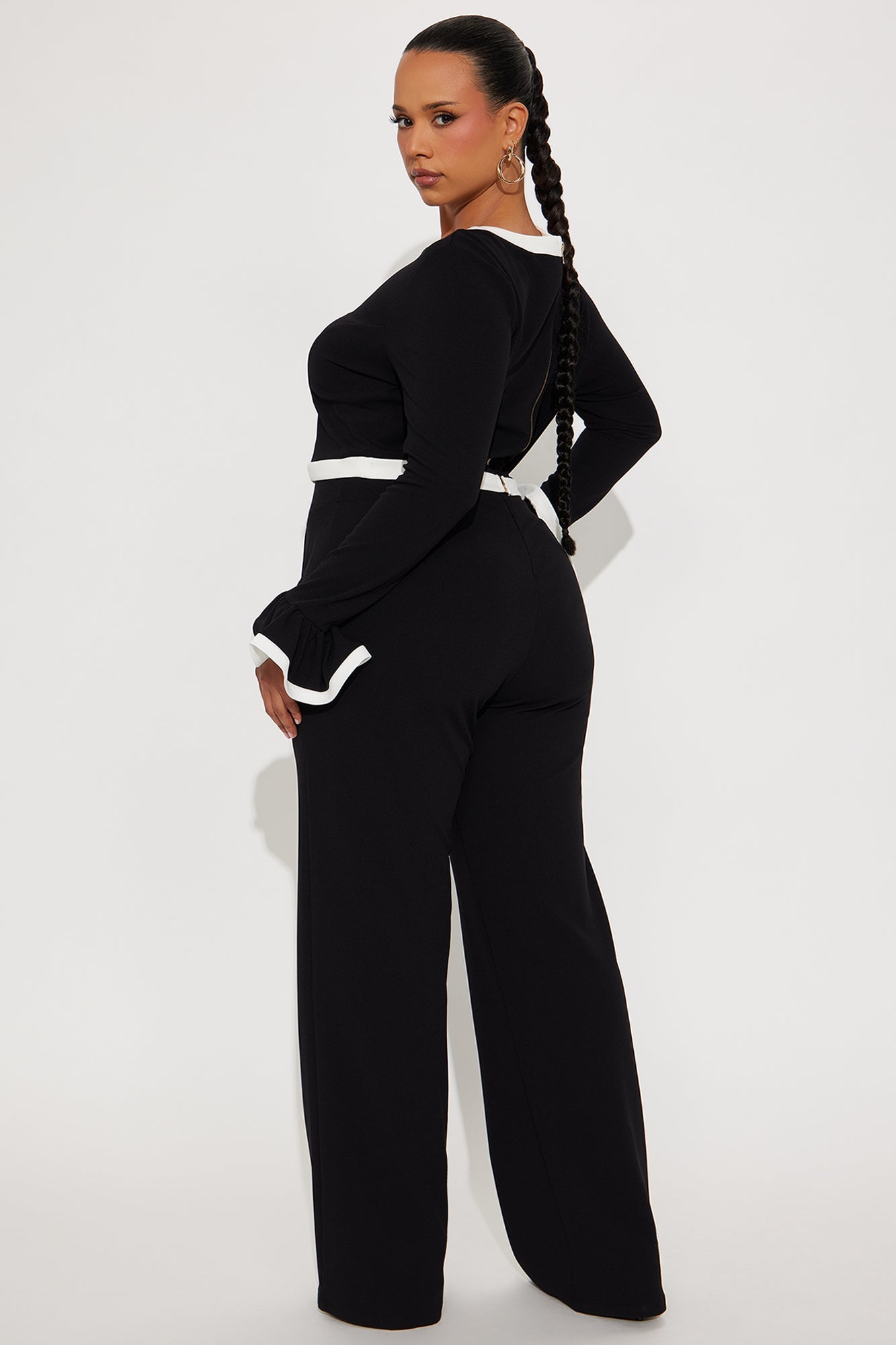 Fancy Seeing You Pant Set - Black