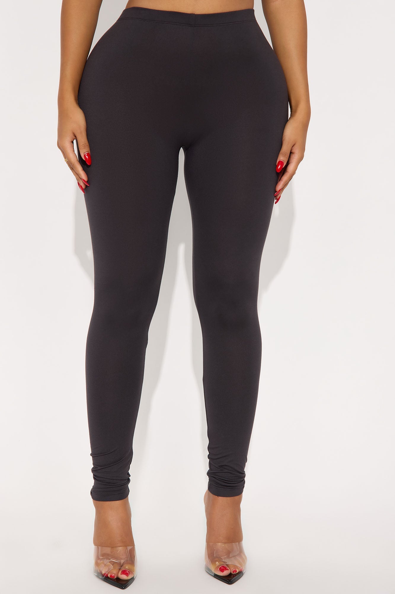 My Number One Leggings - Charcoal