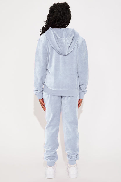 Mini Original Trendsetter II Velour Set - Light Blue