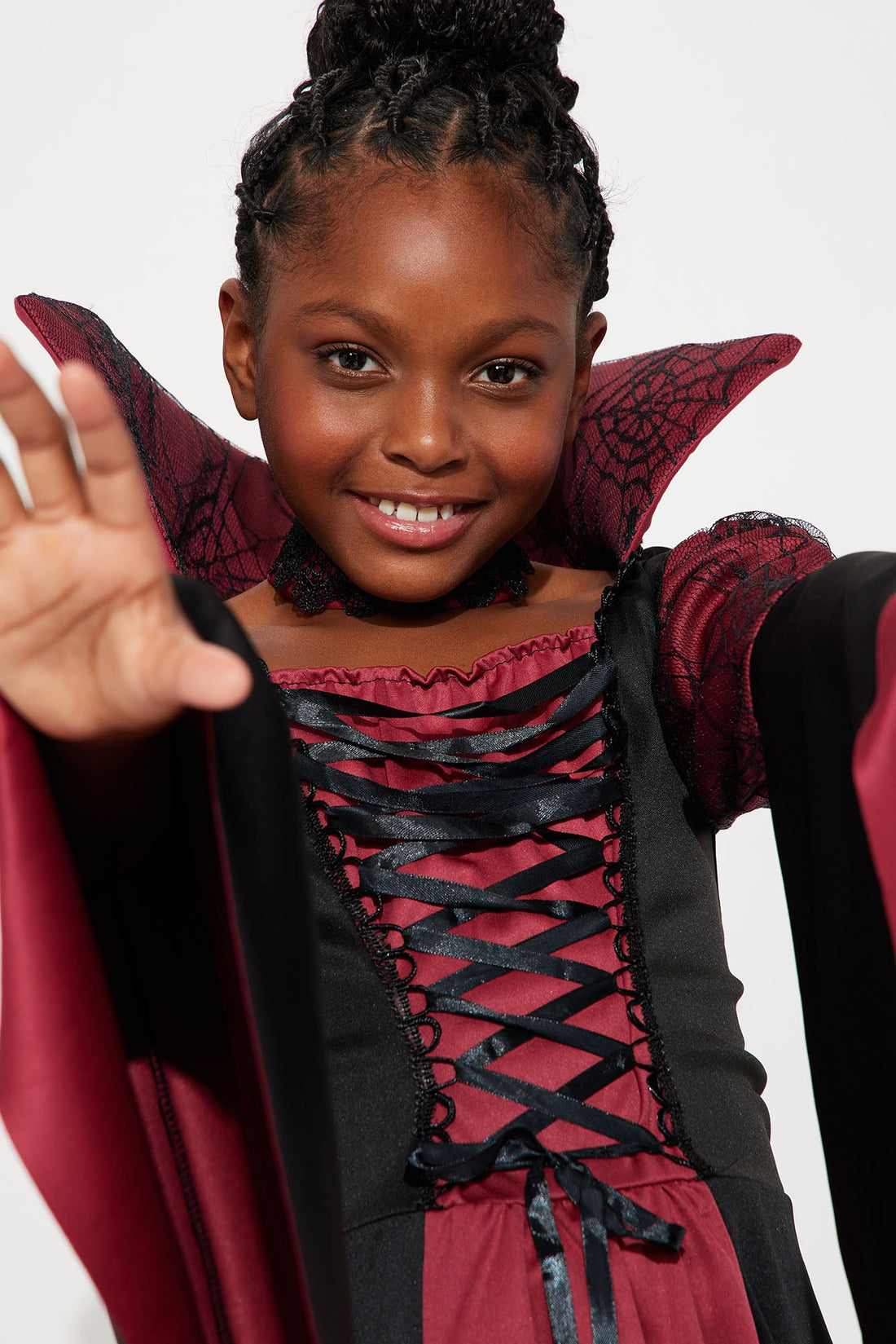 Mini Vampire Queen Costume - Black/combo
