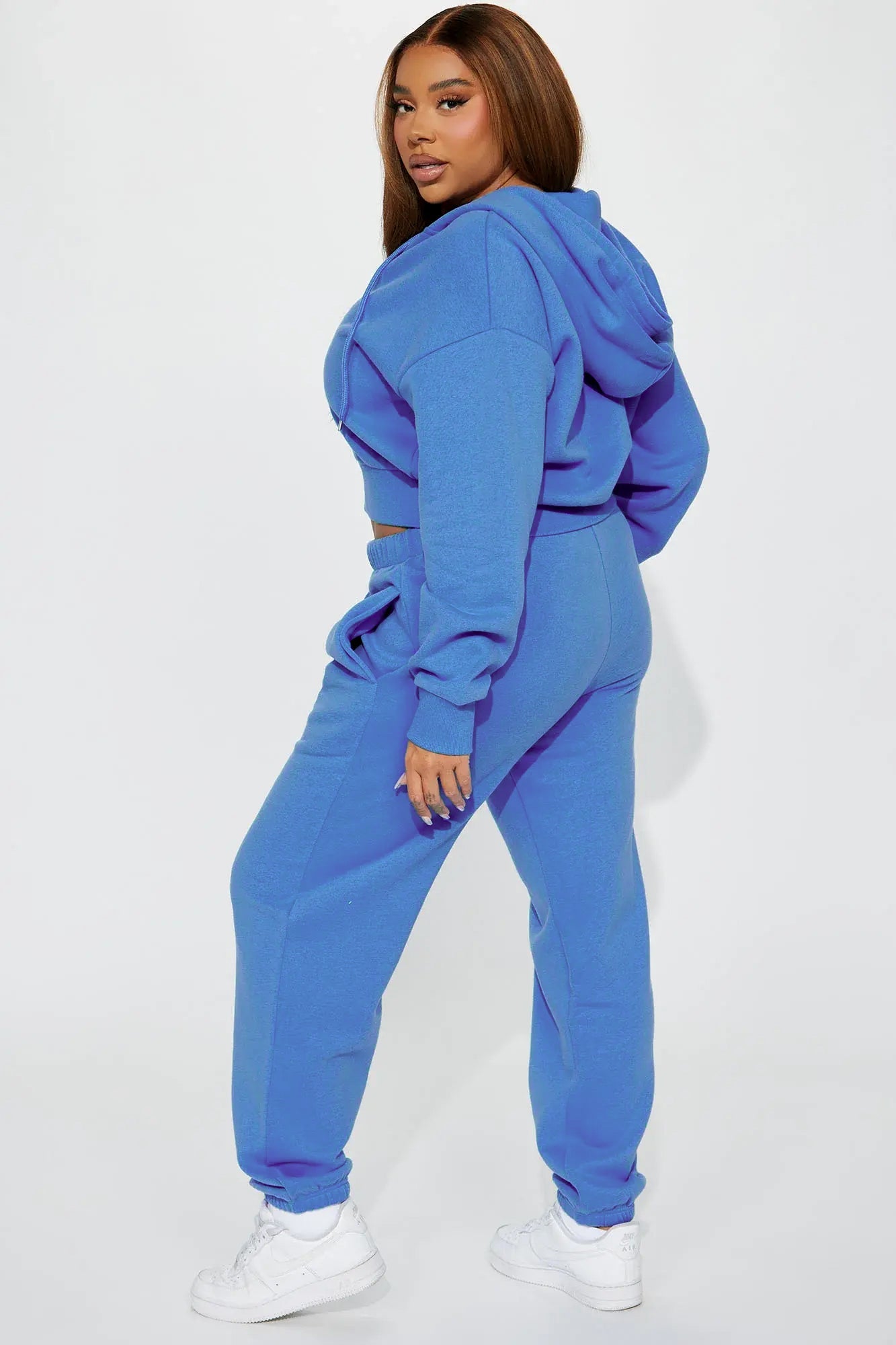 Brianna Jogger Pant Set - Blue