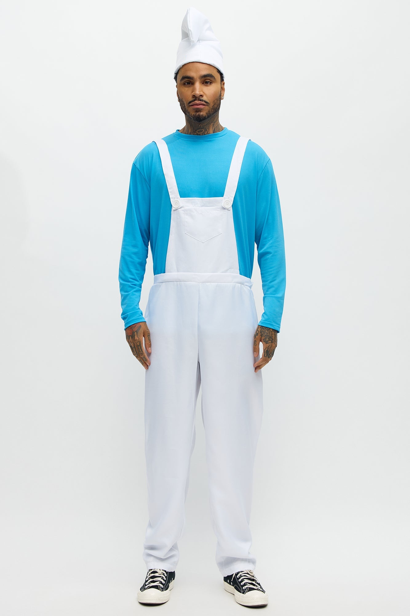 Gnome 3 Piece Costume Set - White/Blue