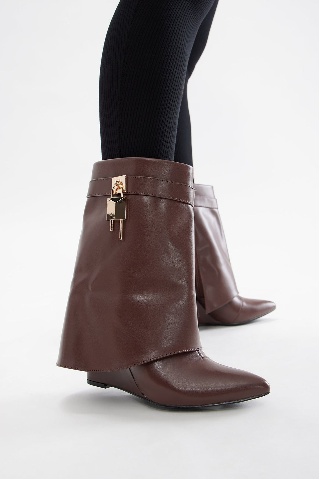 Valeria Booties - Chocolate