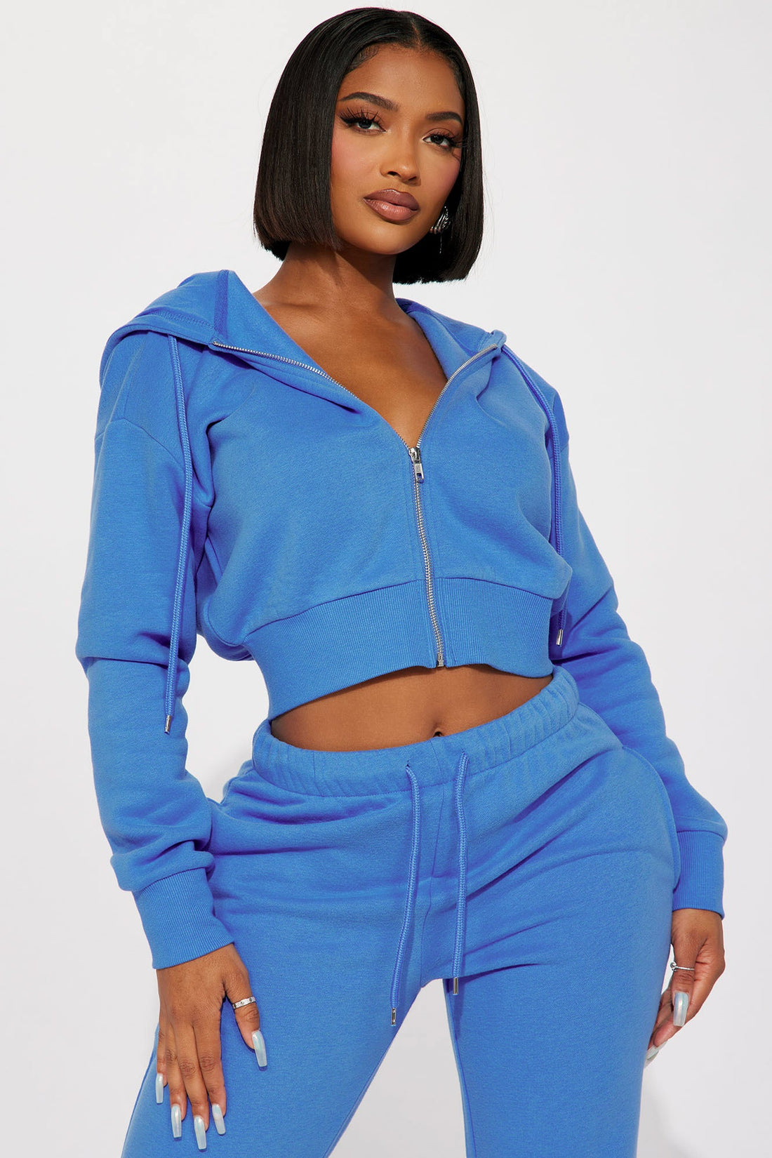 Brianna Jogger Pant Set - Blue