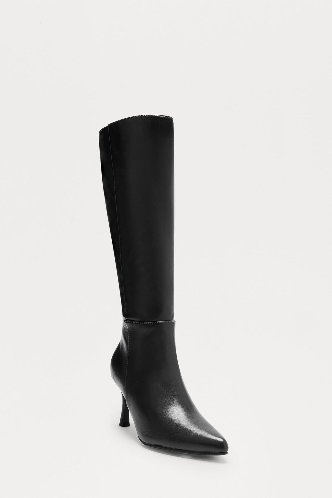 Edge Knee High Boots - Black
