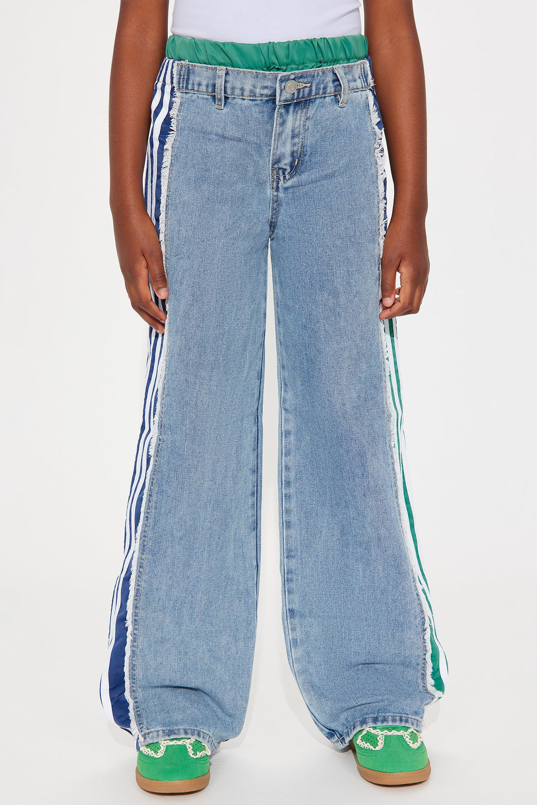Mini Cora Sporty Jeans - Medium Wash