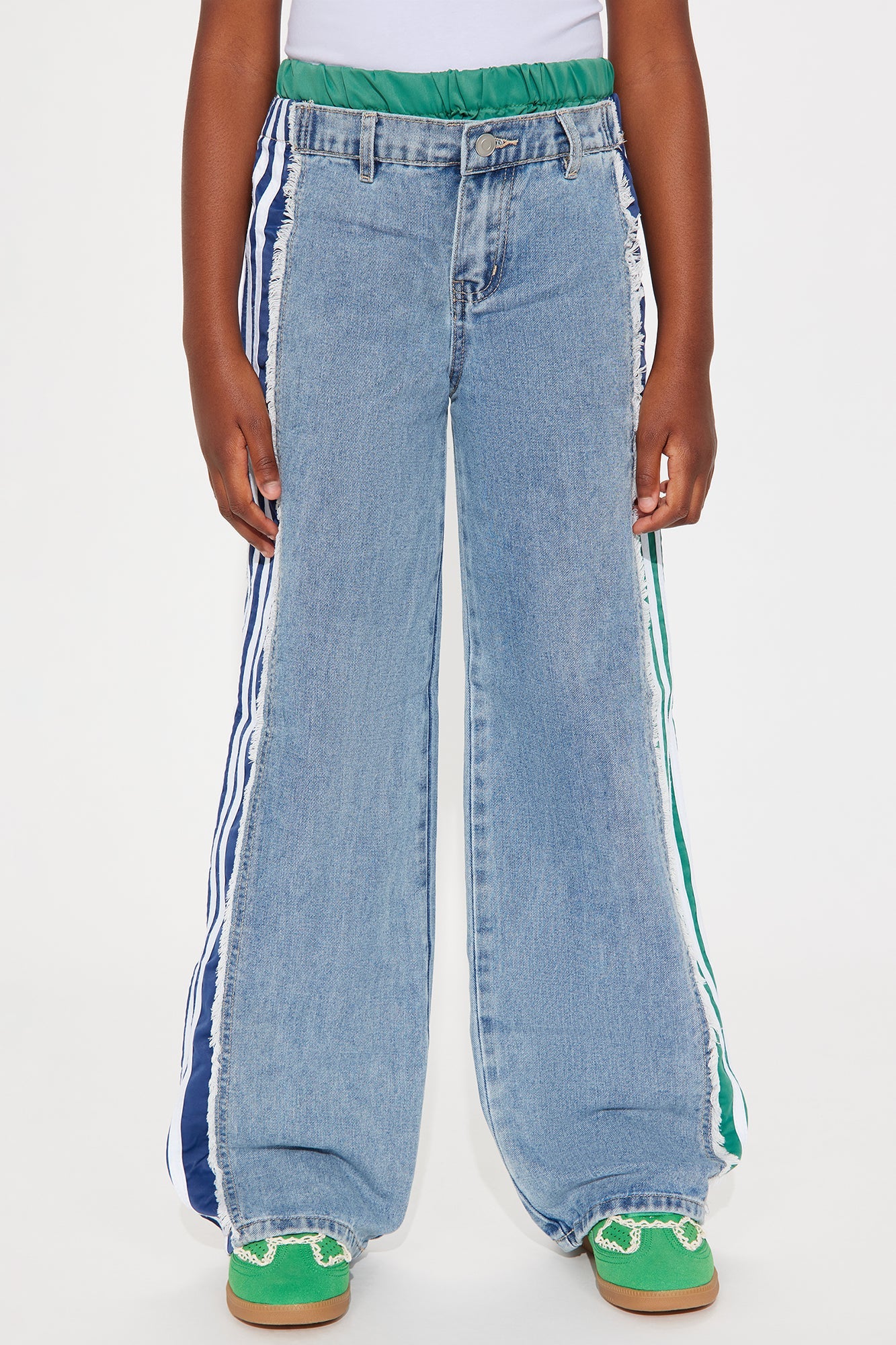 Mini Cora Sporty Jeans - Medium Wash
