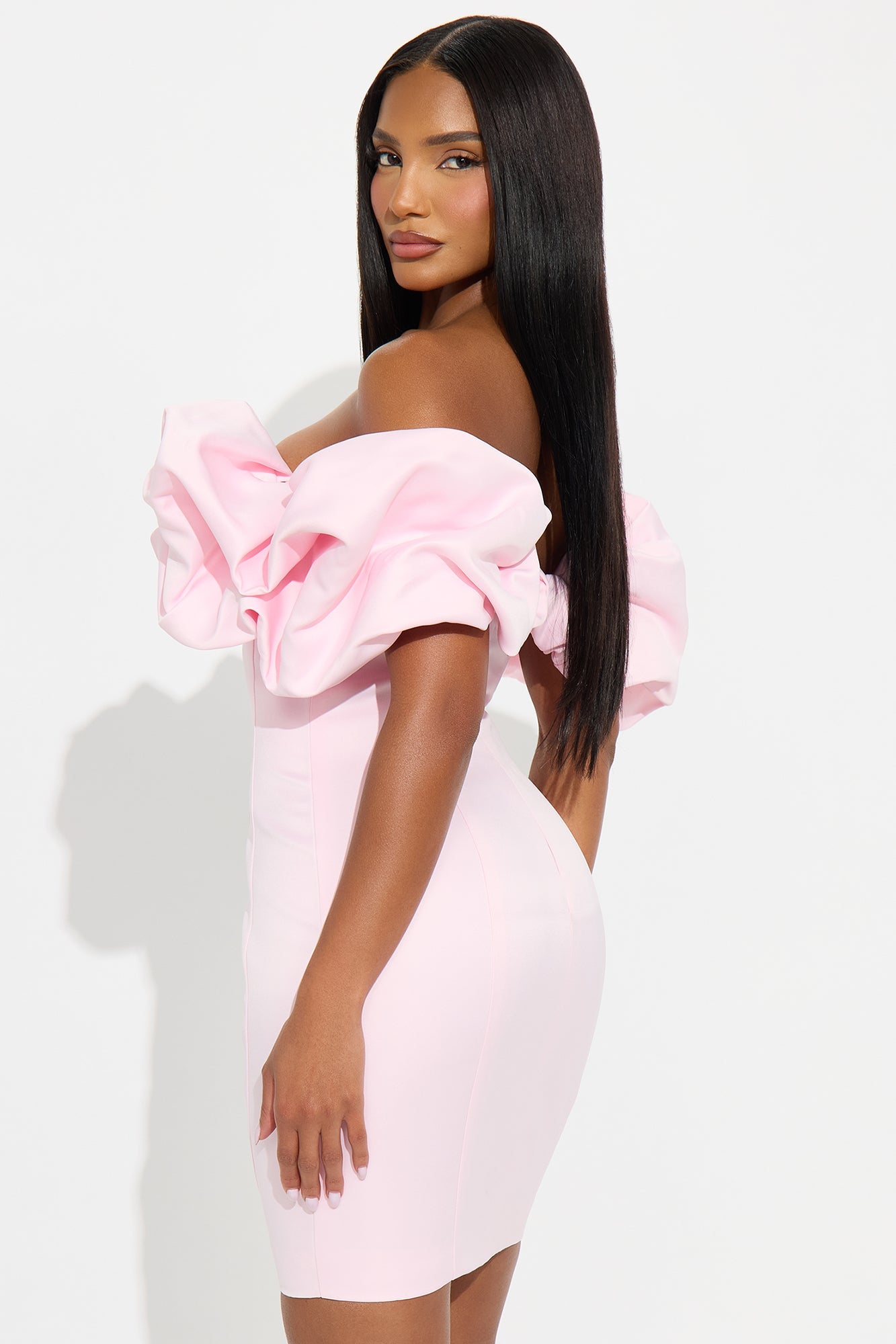 Tall Parisian Nights Mini Dress - Pink