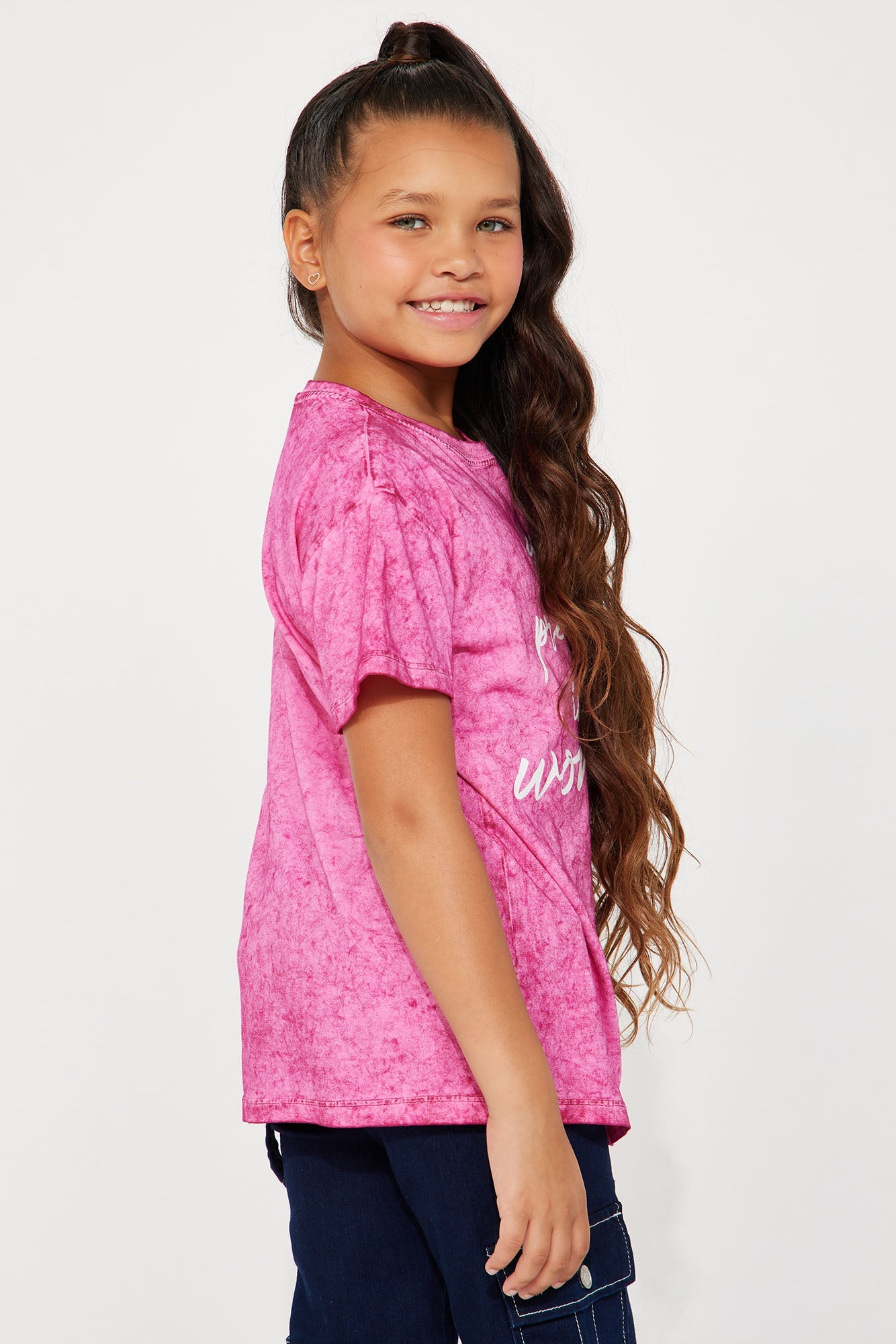 Mini My President Is A Woman Tee - Pink