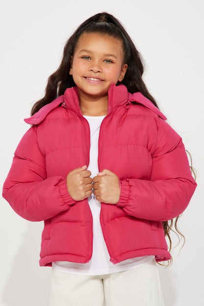 Mini Loyalty Puffer Jacket - Pink