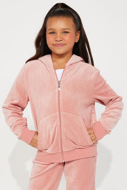 Mini Original Trendsetter II Velour Set - Mauve