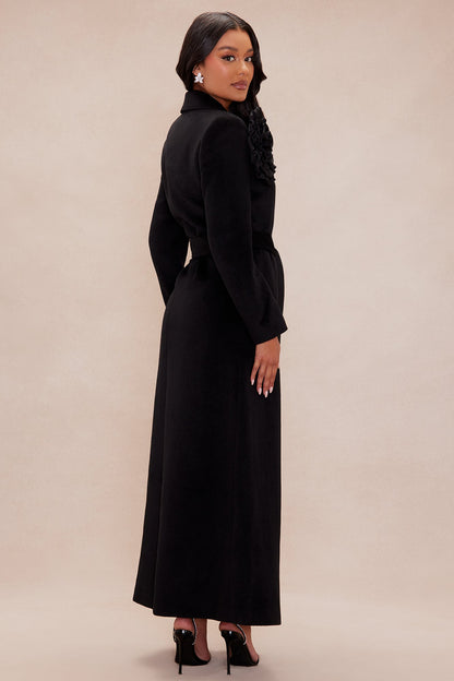 Vanessa Wool Coat - Black