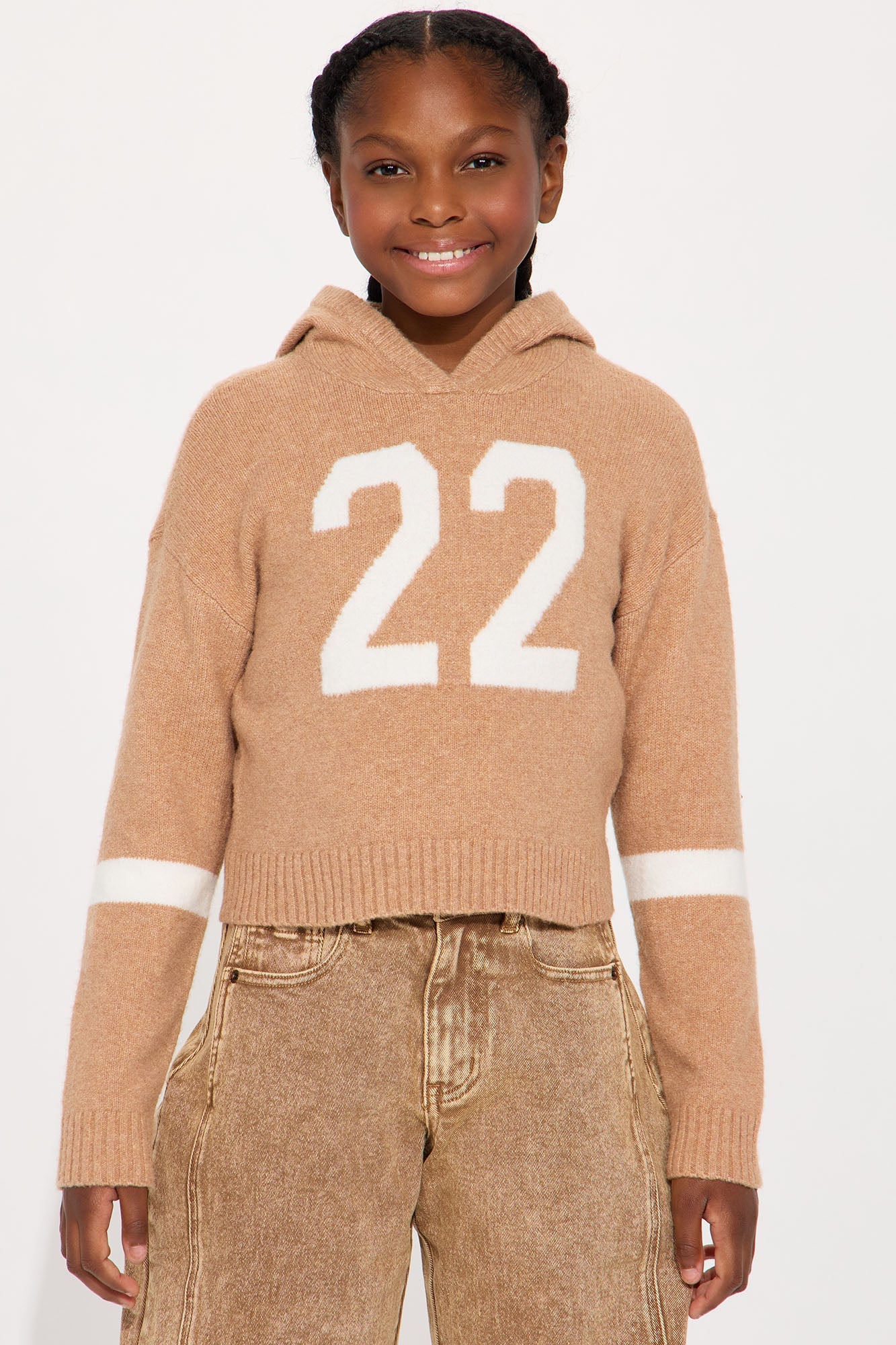 Mini 22 Forever Pullover Hoodie - Tan