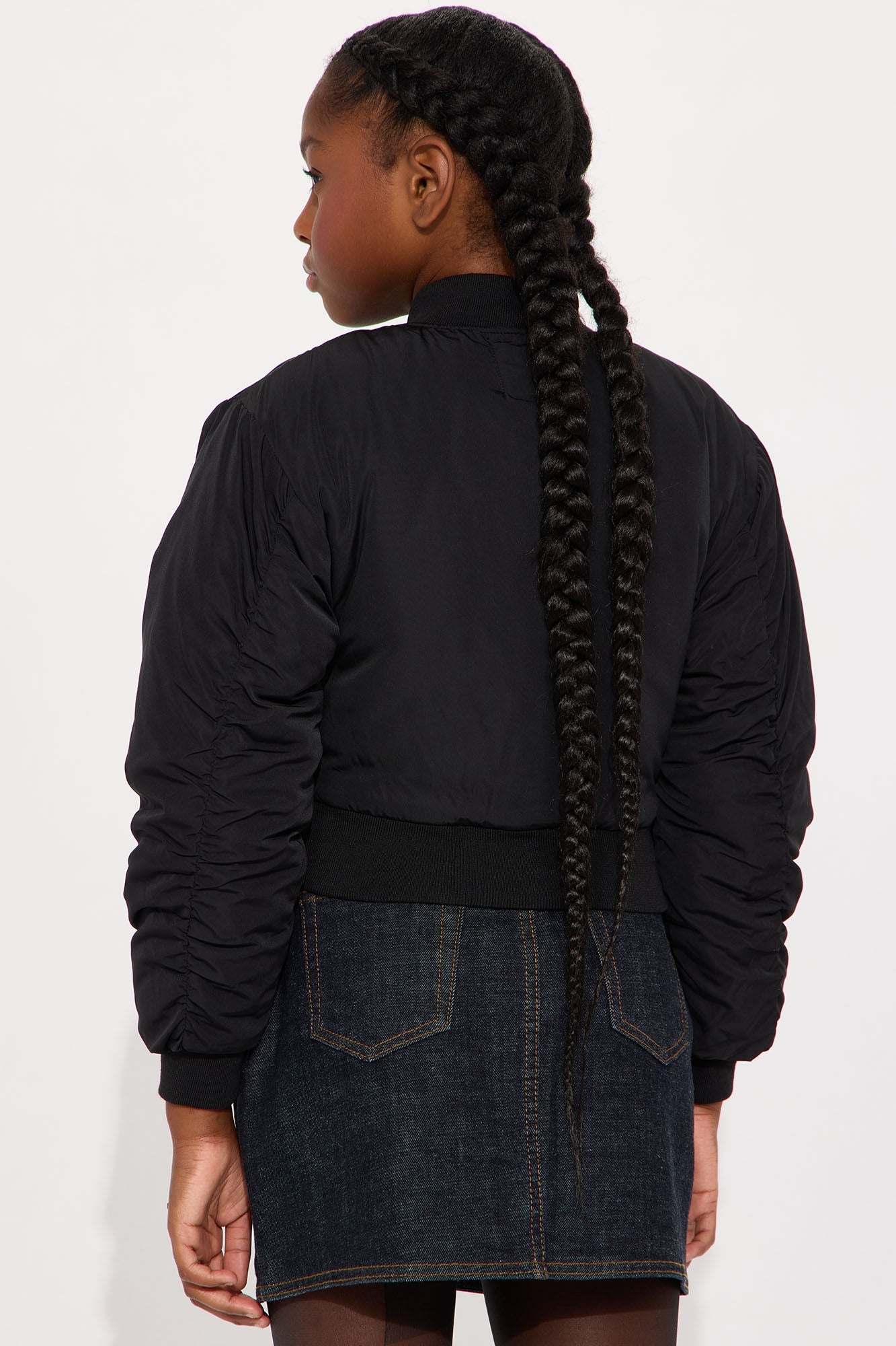 Mini Rena Bomber Jacket - Black