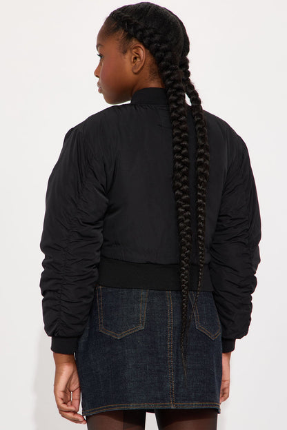Mini Rena Bomber Jacket - Black