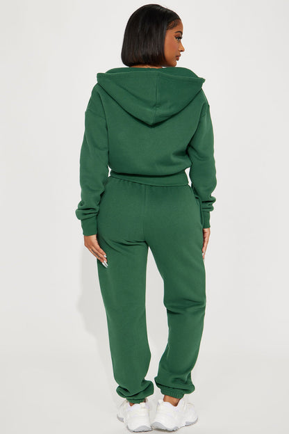 Brianna Jogger Pant Set - Hunter
