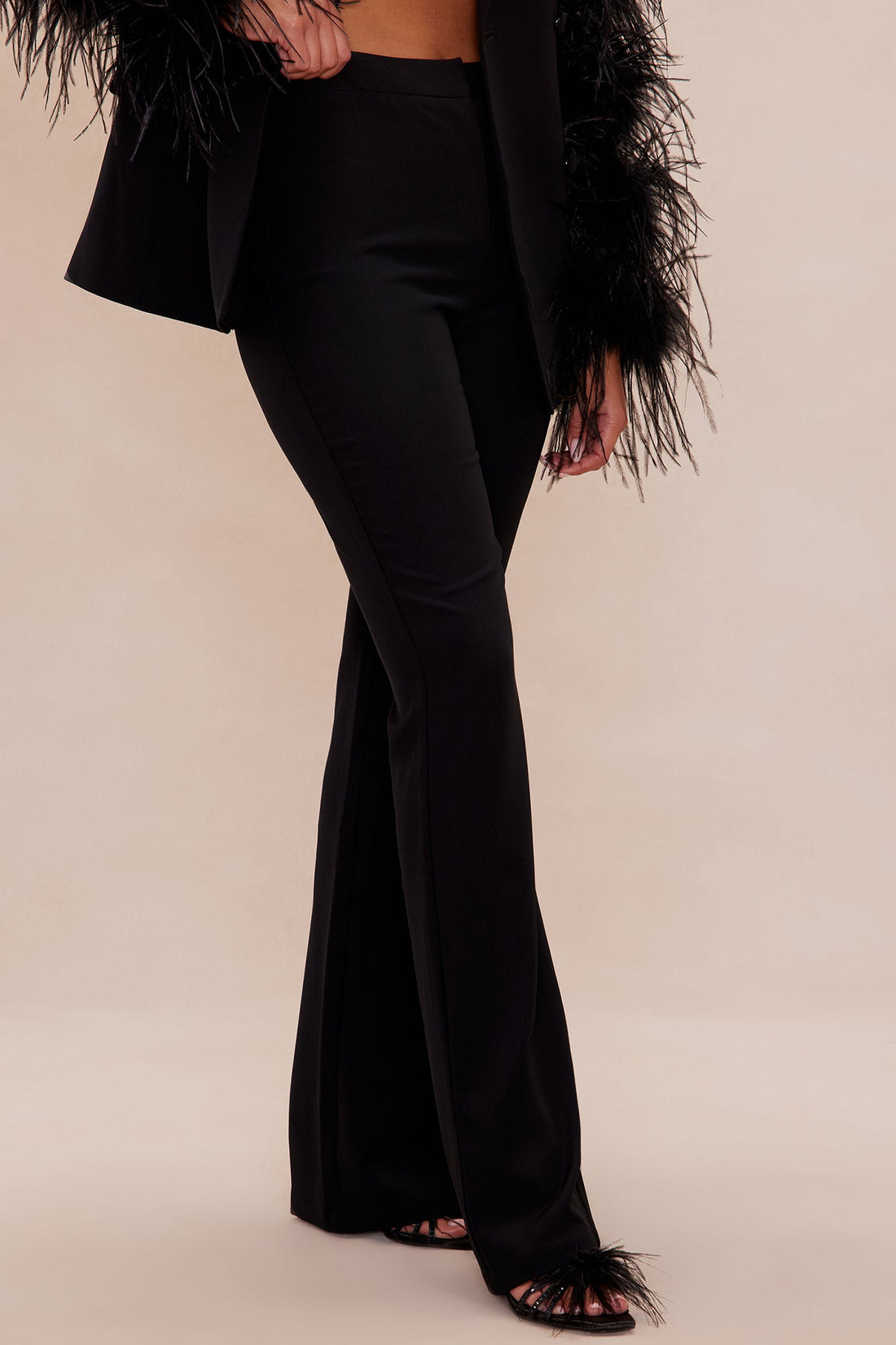 Premium Flare Pant - Black