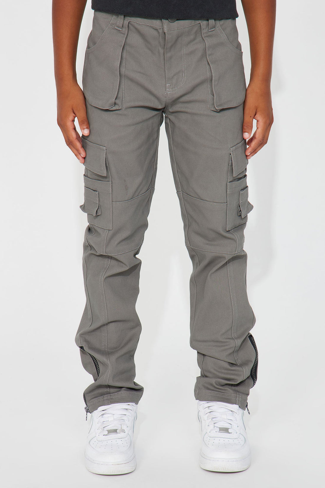Mini Casually Walk Cargo Jogger - Grey