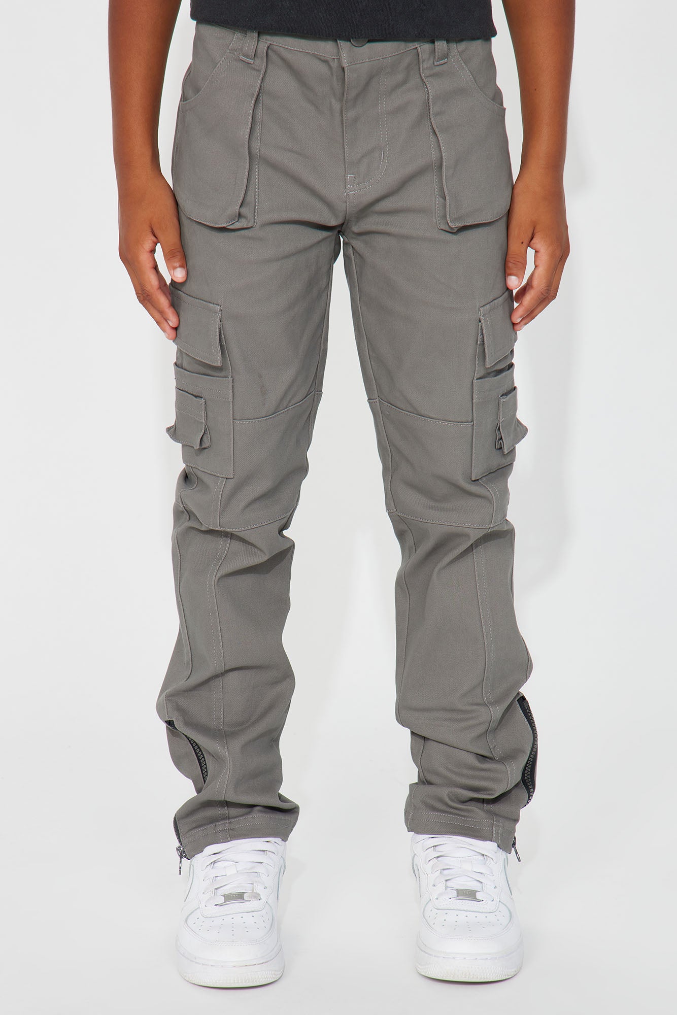 Mini Casually Walk Cargo Jogger - Grey