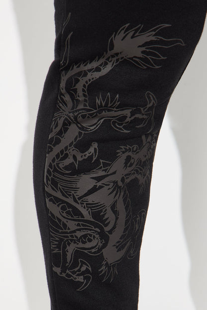 Ed Hardy Deja Vu Tiger Jogger - Black