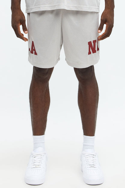 Relaxed LA To NY Shorts - Taupe