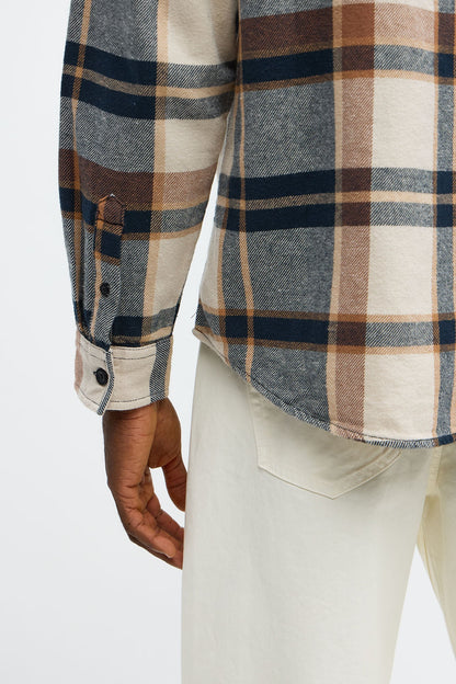 Wallace Plaid Flannel Shirt - Multi Color