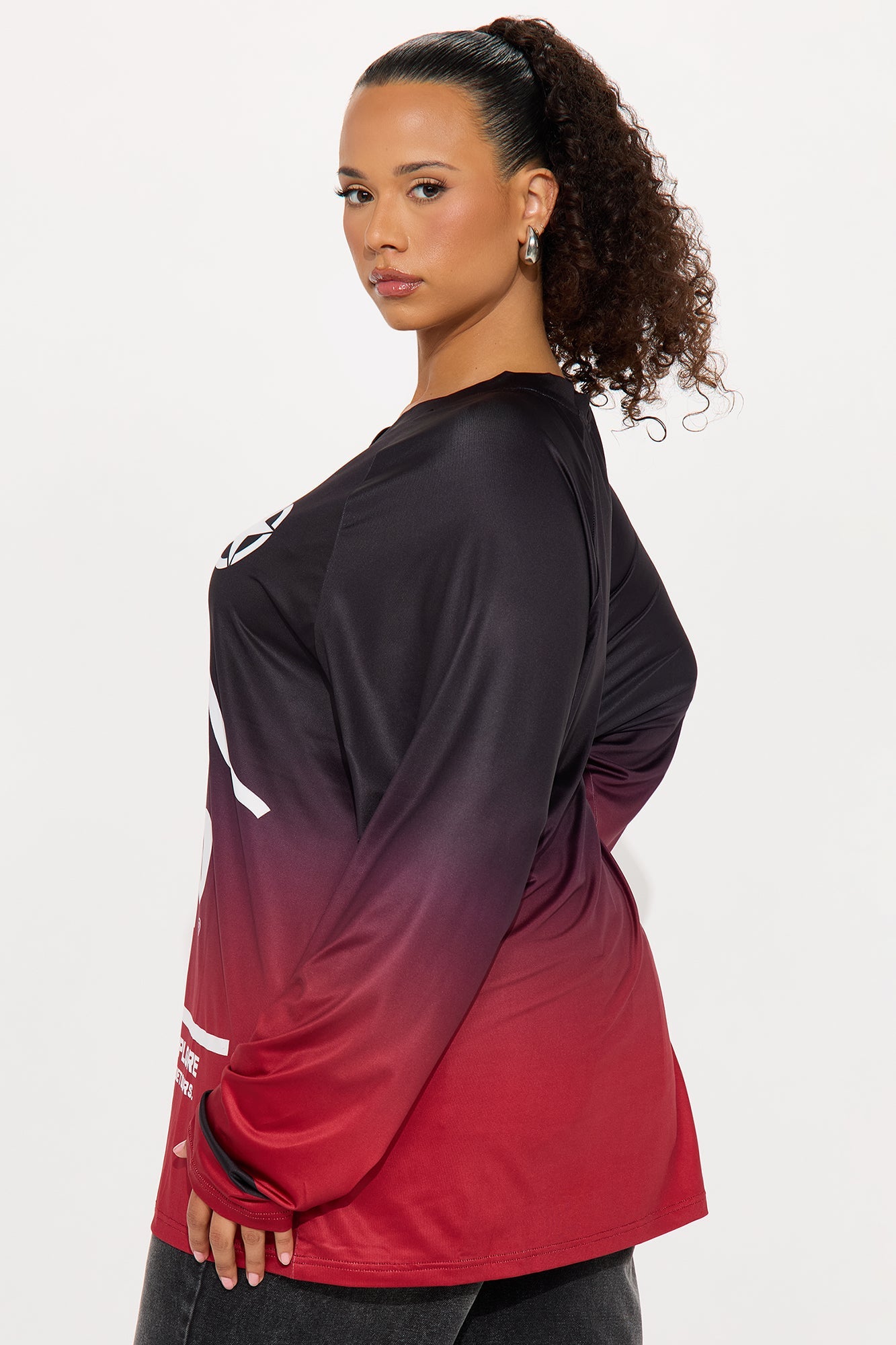 Jeep In The Mountains Jersey - Burgundy/combo