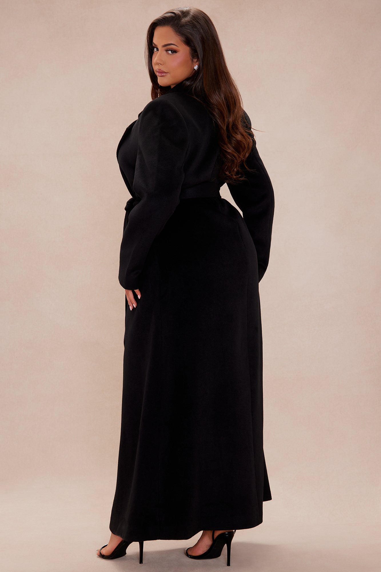 Vanessa Wool Coat - Black