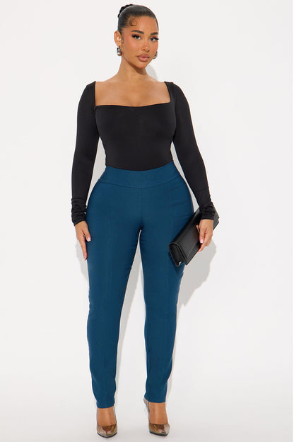No Comparison Millennium Skinny Pant - Teal